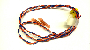 Image of Electric Cable. Repair Kits. SRS. Yellow. image for your Volvo S40  